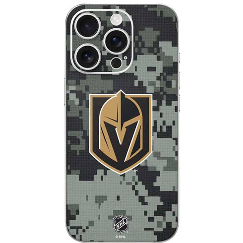 NHL Vegas Golden Knights Camo iPhone 16 Pro Skin