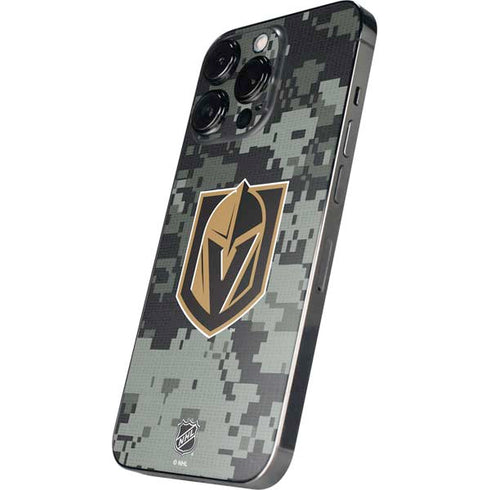 NHL Vegas Golden Knights Camo iPhone 16 Pro Skin