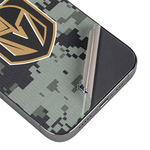 NHL Vegas Golden Knights Camo iPhone 16 Pro Skin