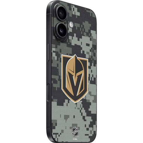 NHL Vegas Golden Knights Camo iPhone 16 Skin
