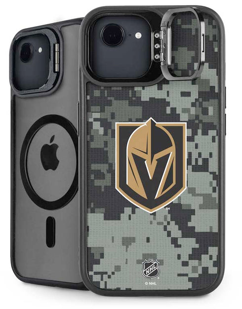 NHL Vegas Golden Knights Camo iPhone 16e Kickstand Case