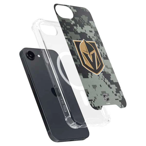 NHL Vegas Golden Knights Camo iPhone 16e MagSafe Case