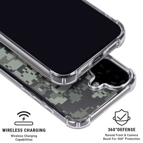 NHL Vegas Golden Knights Camo iPhone 17 Clear Case
