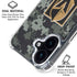 NHL Vegas Golden Knights Camo iPhone 17 Clear Case