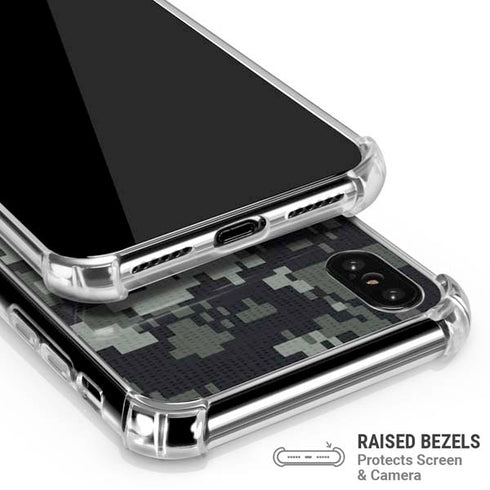 NHL Vegas Golden Knights Camo iPhone X/XS Clear Case