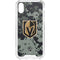 NHL Vegas Golden Knights Camo iPhone XS Clear Case