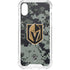NHL Vegas Golden Knights Camo iPhone XS Clear Case