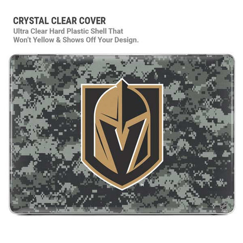 NHL Vegas Golden Knights Camo MacBook Pro 14in (2021-24) Case plus Skin