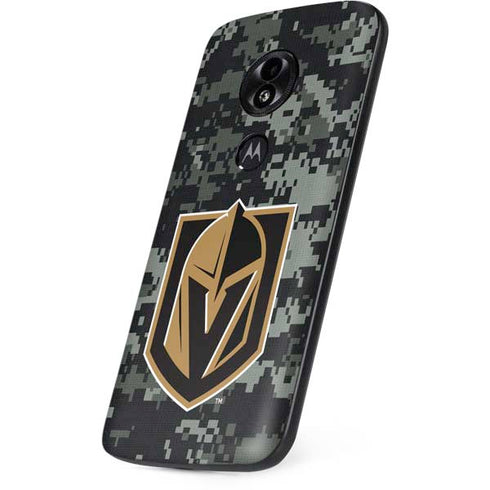 NHL Vegas Golden Knights Camo Moto E5 Play Skin