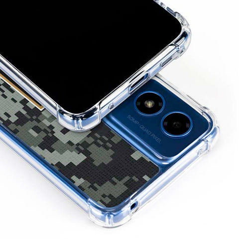 NHL Vegas Golden Knights Camo Moto G 5G (2024) Clear Case