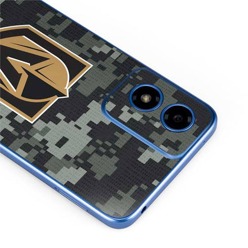NHL Vegas Golden Knights Camo Moto G Play 4G (2024) Skin