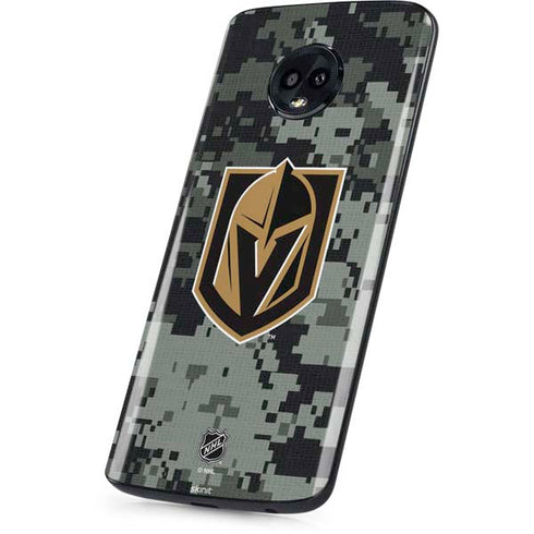 NHL Vegas Golden Knights Camo Moto G6 Skin