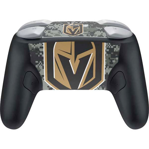 NHL Vegas Golden Knights Camo Nintendo Switch 2 (2025) Pro Controller Skin