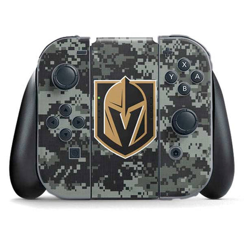 NHL Vegas Golden Knights Camo Nintendo Skins