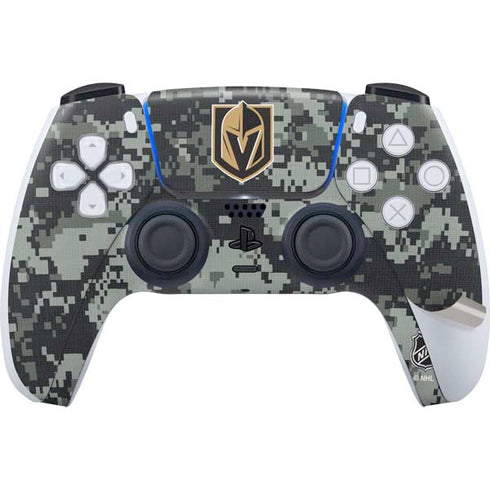 NHL Vegas Golden Knights Camo PS5 Pro Disk Bundle Skin