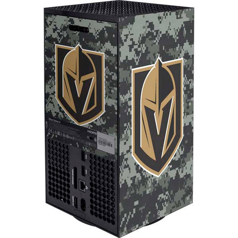 NHL Vegas Golden Knights Camo XBox Series X Digital Edition Bundle Skin