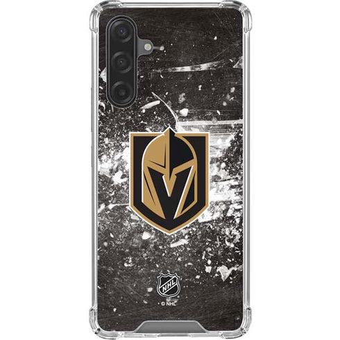 NHL Vegas Golden Knights Frozen Galaxy A17 Clear Case