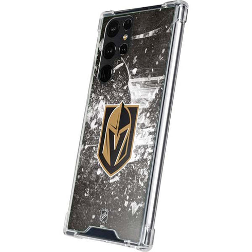 NHL Vegas Golden Knights Frozen Galaxy S23 Ultra Clear Case