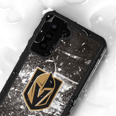 NHL Vegas Golden Knights Frozen Galaxy S24 Plus Waterproof Case