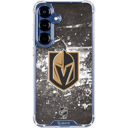 NHL Vegas Golden Knights Frozen Galaxy S25 Clear Case