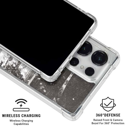 NHL Vegas Golden Knights Frozen Galaxy S25 Ultra Clear Case