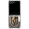 NHL Vegas Golden Knights Frozen Galaxy Z Flip7 Clear Case