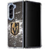 NHL Vegas Golden Knights Frozen Galaxy Z Fold5 5G Clear Case