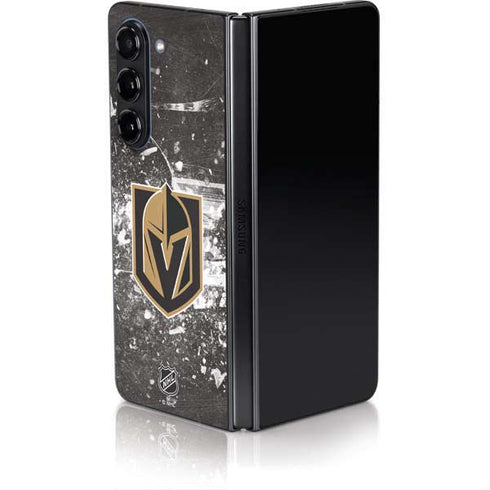 NHL Vegas Golden Knights Frozen Galaxy Z Fold5 5G Skin
