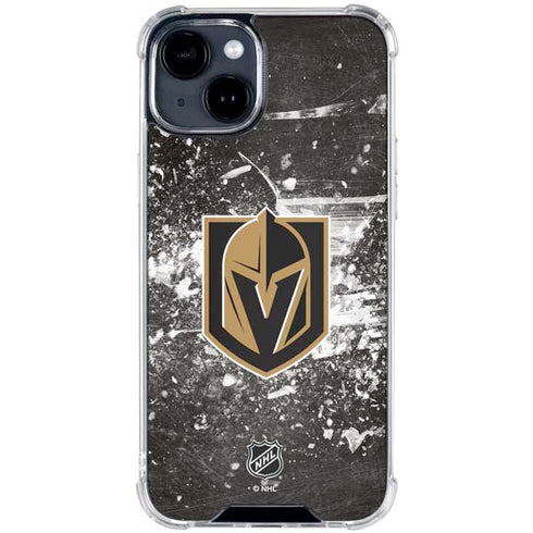 NHL Vegas Golden Knights Frozen iPhone 15 Clear Case