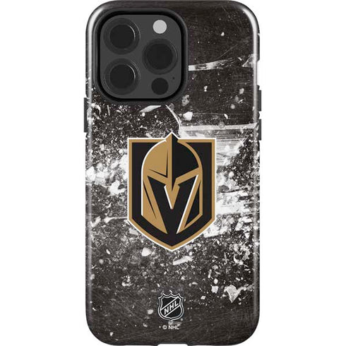 NHL Vegas Golden Knights Frozen iPhone 15 Pro Impact Case