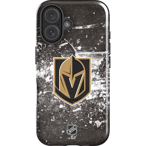 NHL Vegas Golden Knights Frozen iPhone 16 Magsafe Impact Case