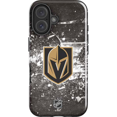 NHL Vegas Golden Knights Frozen iPhone 16 Plus Impact Case