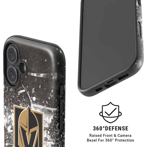NHL Vegas Golden Knights Frozen iPhone 16 Plus Magsafe Impact Case