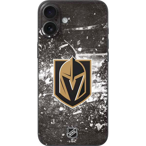 NHL Vegas Golden Knights Frozen iPhone 16 Plus Skin
