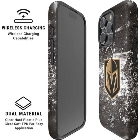 NHL Vegas Golden Knights Frozen iPhone 16 Pro Magsafe Impact Case