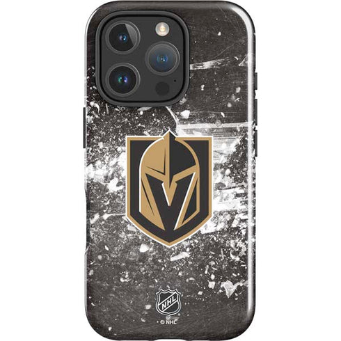 NHL Vegas Golden Knights Frozen iPhone 16 Pro Max Impact Case