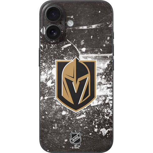 NHL Vegas Golden Knights Frozen iPhone 16 Skin