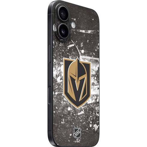 NHL Vegas Golden Knights Frozen iPhone 16 Skin