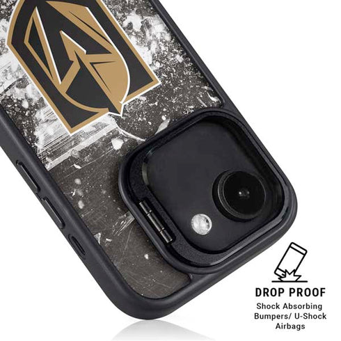 NHL Vegas Golden Knights Frozen iPhone 16e Kickstand Case