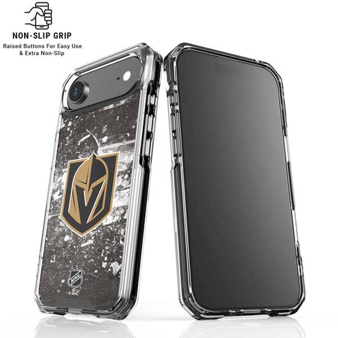 NHL Vegas Golden Knights Frozen iPhone 17 Air Clear Case