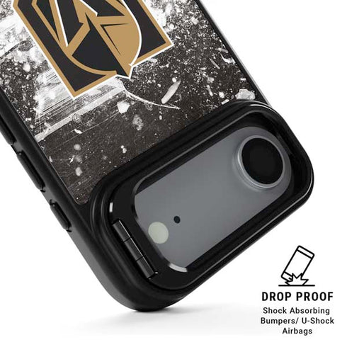 NHL Vegas Golden Knights Frozen iPhone 17 Air Kickstand Case