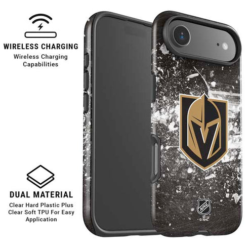 NHL Vegas Golden Knights Frozen iPhone 17 Air Magsafe Impact Case