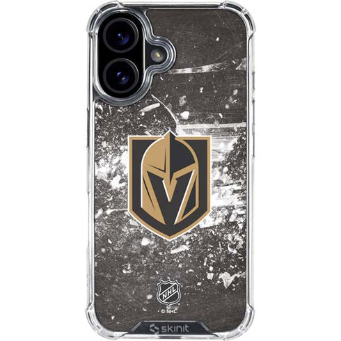 NHL Vegas Golden Knights Frozen iPhone 17 Clear Case
