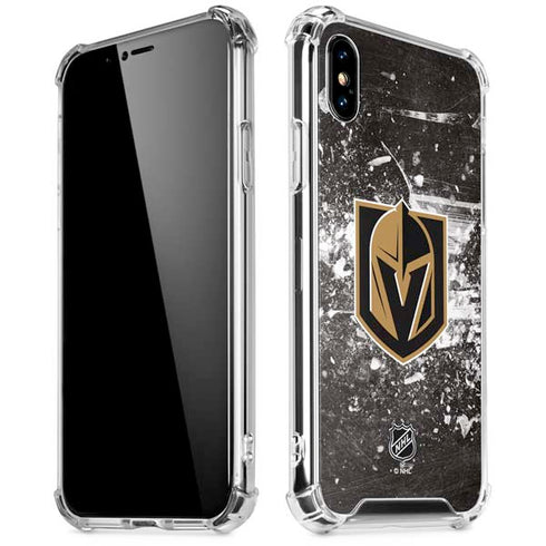 NHL Vegas Golden Knights Frozen iPhone X/XS Clear Case