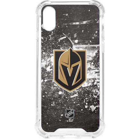 NHL Vegas Golden Knights Frozen iPhone XS Clear Case