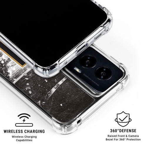 NHL Vegas Golden Knights Frozen Moto G Power 5G (2024) Clear Case