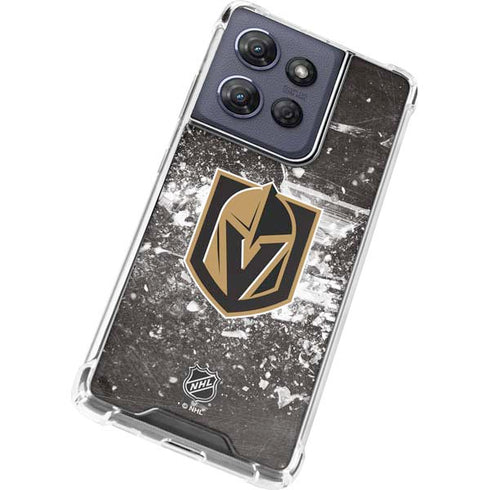 NHL Vegas Golden Knights Frozen Moto G Stylus 5G (2025) Clear Case