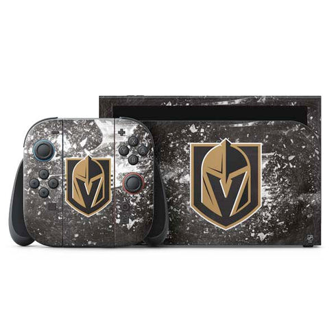 NHL Vegas Golden Knights Frozen Nintendo Switch 2 (2025) with Joy-Con Skin