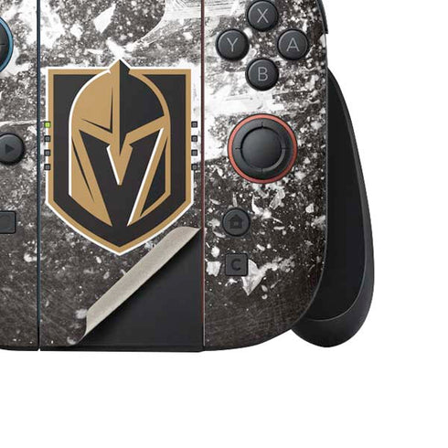 NHL Vegas Golden Knights Frozen Nintendo Switch 2 (2025) Joy-Con Controller Skin