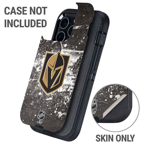 NHL Vegas Golden Knights Frozen Otterbox Defender iPhone Skin